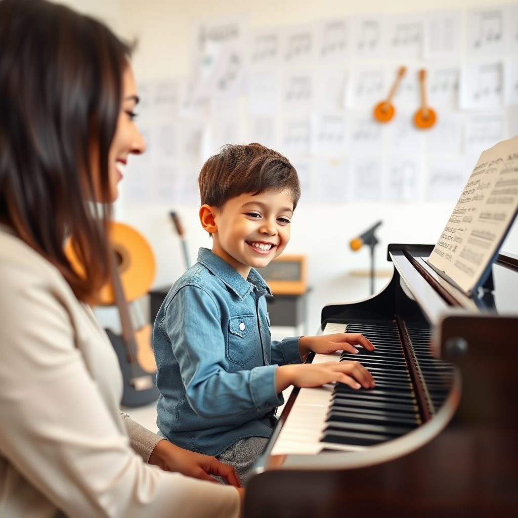 Violin lesson