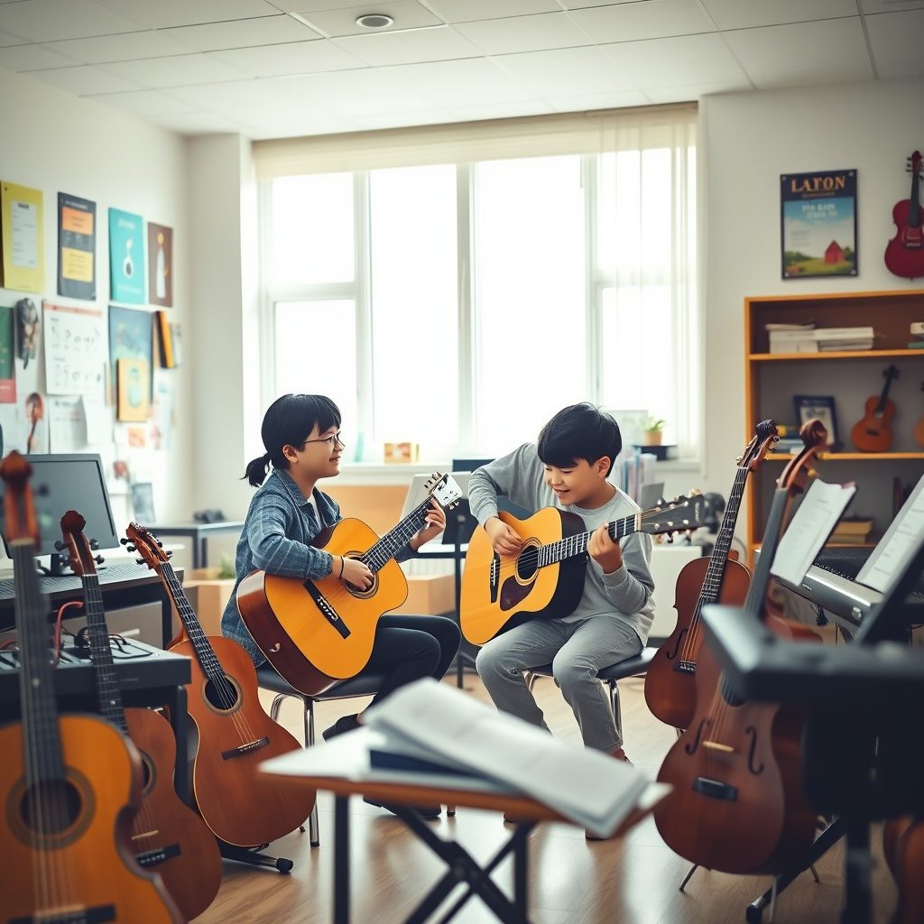 New instrumentalists exploring music